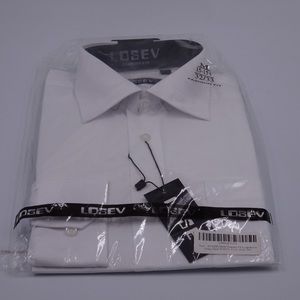 Le Ange Mens Regular Long Sleeve Dress Shirt